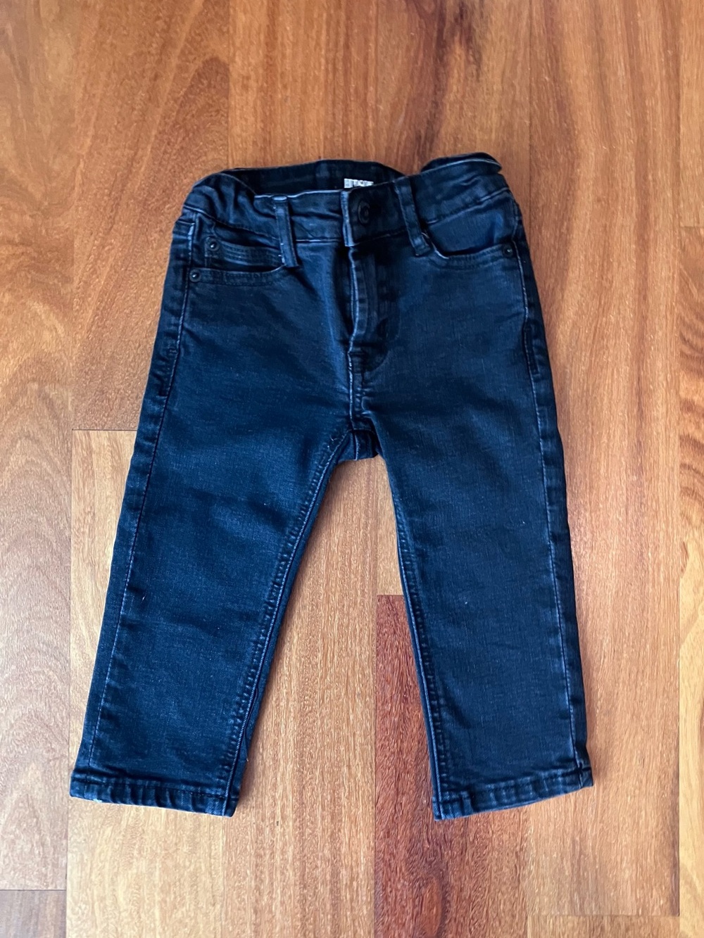 Hudson Jeans Kids Black Denim Pants